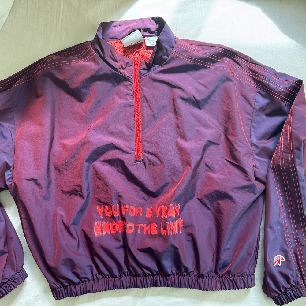 Adidas x Alexander Wang Purple Track Pullover